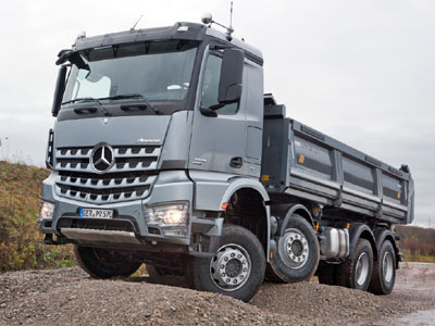 Και άλλο… αγριεμένο φορτηγό παρουσίασε η Mercedes